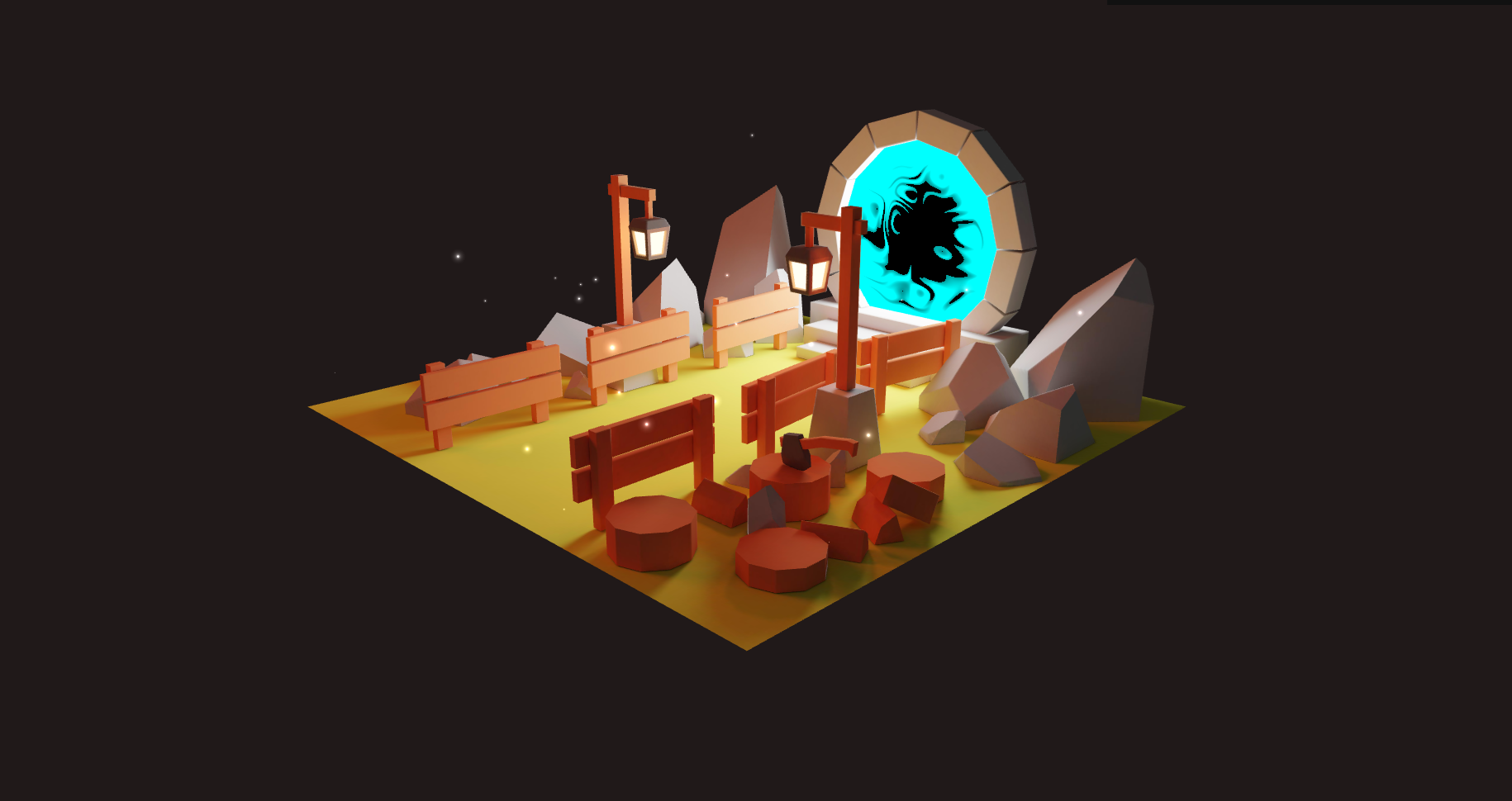 3D Web Game Asset