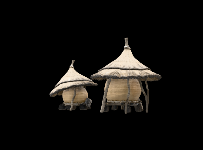 Teso Grain Storage Baskets